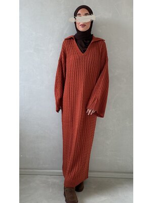 knitted sweater godrano red knitted sweater godrano red