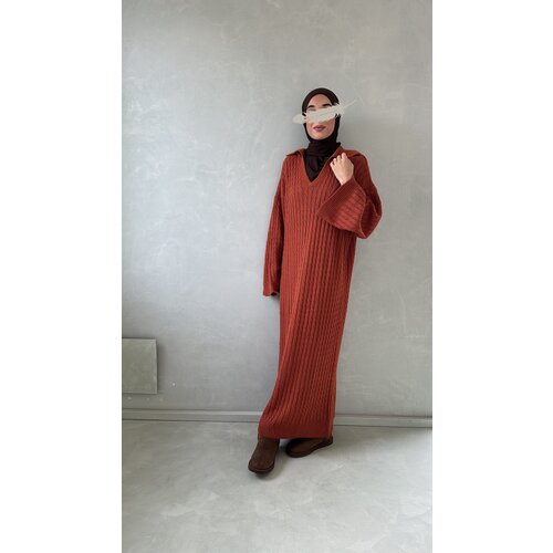 knitted sweater godrano red