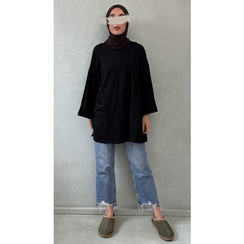 tricot shirt guisto black tricot shirt guisto black