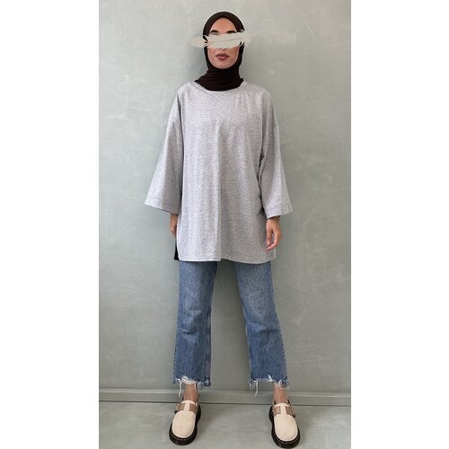 tricot shirt guisto grey tricot shirt guisto grey