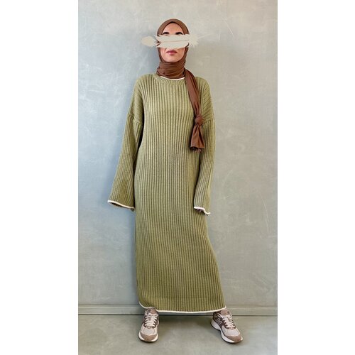 trui-jurk edjura l-green trui-jurk edjura l-green