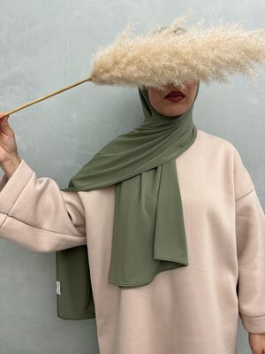 stretch jersey hijab oman ebony green stretch jersey hijab oman ebony green