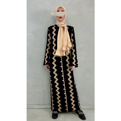 knitted dress zungri black knitted dress zungri black