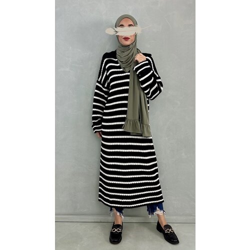 knitted dress zerba black knitted dress zerba black