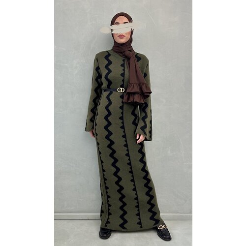 knitted dress zungri green knitted dress zungri green