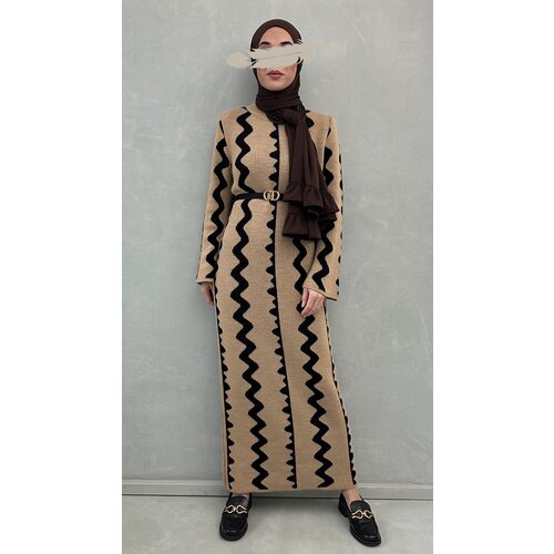 knitted dress zungri camel knitted dress zungri camel