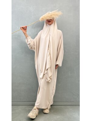 jilbab (gebedsjurk) amarah l-beige jilbab (gebedsjurk) amarah l-beige