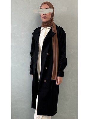 classic trenchcoat marcona black classic trenchcoat marcona black