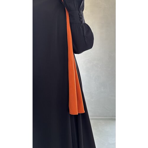 maxi set volantina (sleeve bottom) black maxi set volantina (sleeve bottom) black