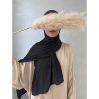 hijab de luxe khaima black