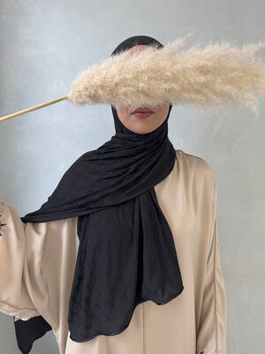 hijab de luxe khaima black