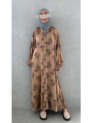 dress ceretta l-brown dress ceretta l-brown