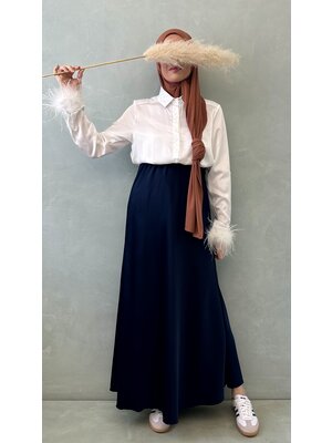 premium skirt  bonifati navy premium skirt  bonifati navy