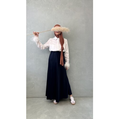 premium skirt  bonifati navy