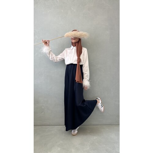 premium skirt  bonifati navy