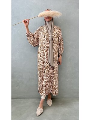 le boutique midi dress fiorenzuola brown le boutique midi dress fiorenzuola brown