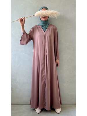 abaya socio peach-pink abaya socio peach-pink
