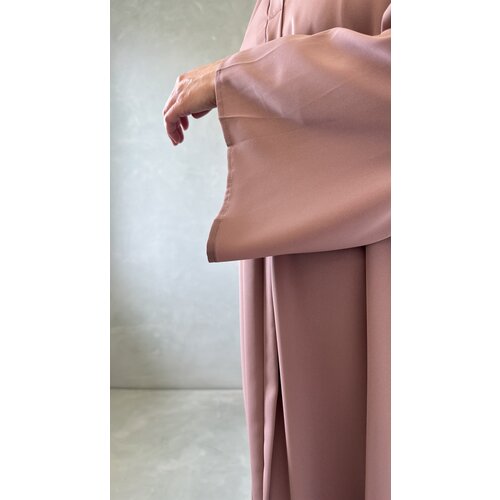 abaya socio peach-pink