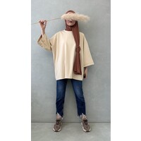 comfy top ozieri l-beige
