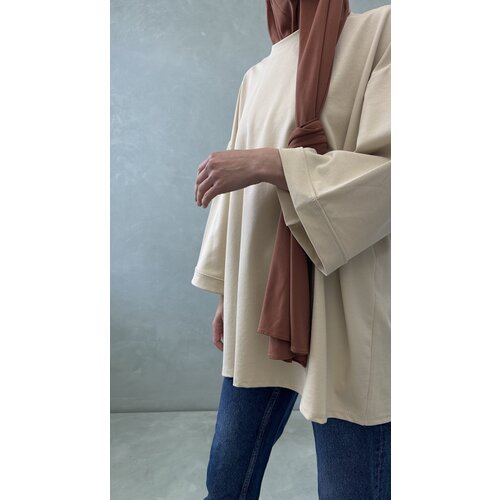 comfy top ozieri l-beige