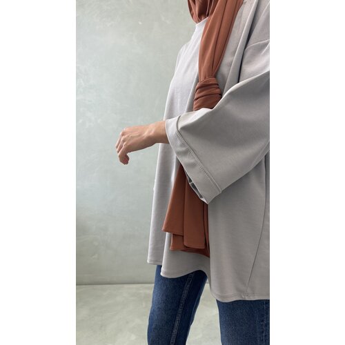 comfy top ozieri stone grey