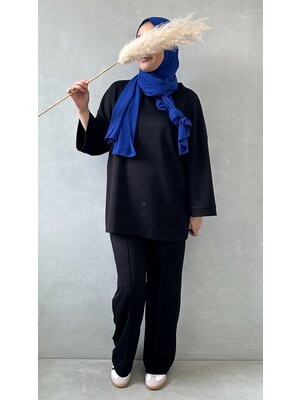 soft  twin set confienza black soft  twin set confienza black