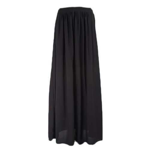 Maxi rok monica zwart Maxi rok monica zwart