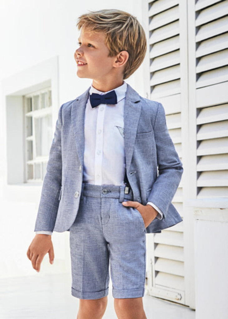 Mayoral 3267 Linen suiting bermuda