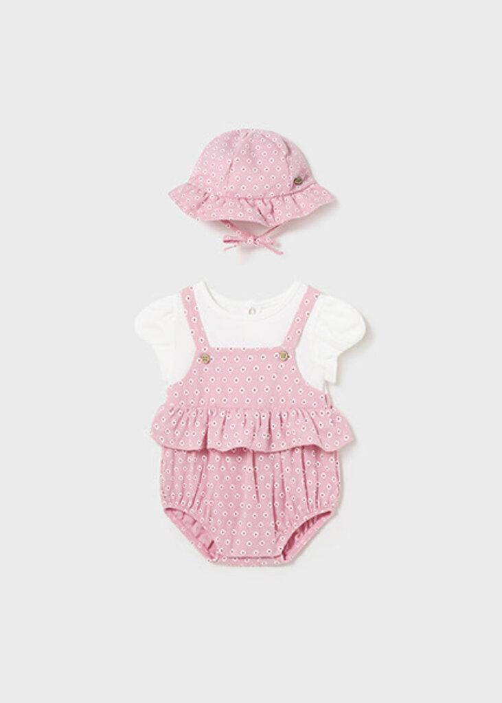 Mayoral 1602 Onesie with hat