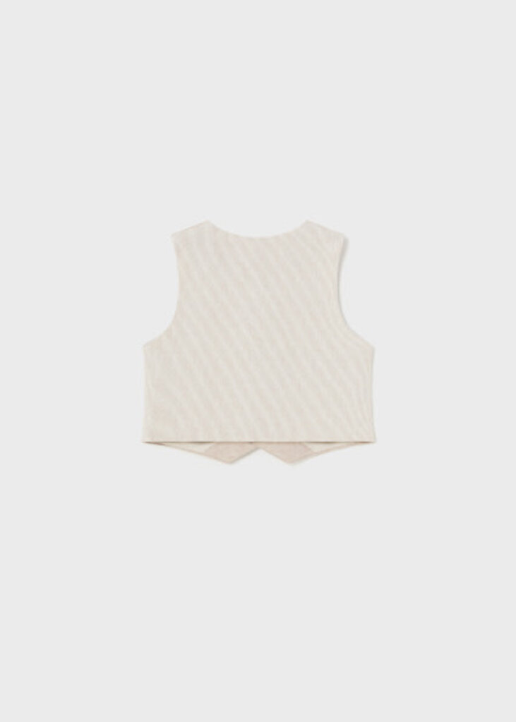 Mayoral 1387 Dressy linen vest