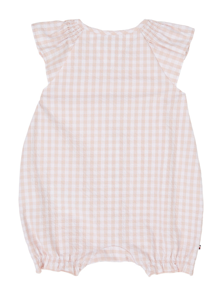 Tommy Hilfiger KN01836 Baby ruffle gingham shortall