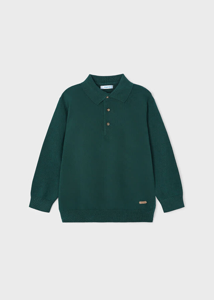 Mayoral 4102 L/s knit polo