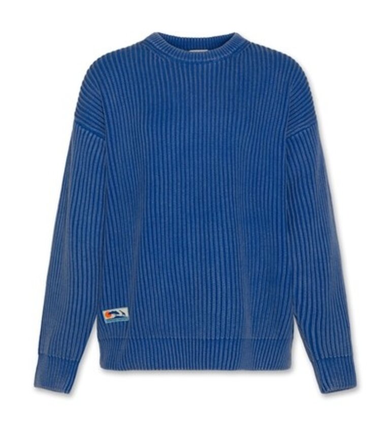 Ao76 125-2245-802 yaro c-neck fine 707 bright blue