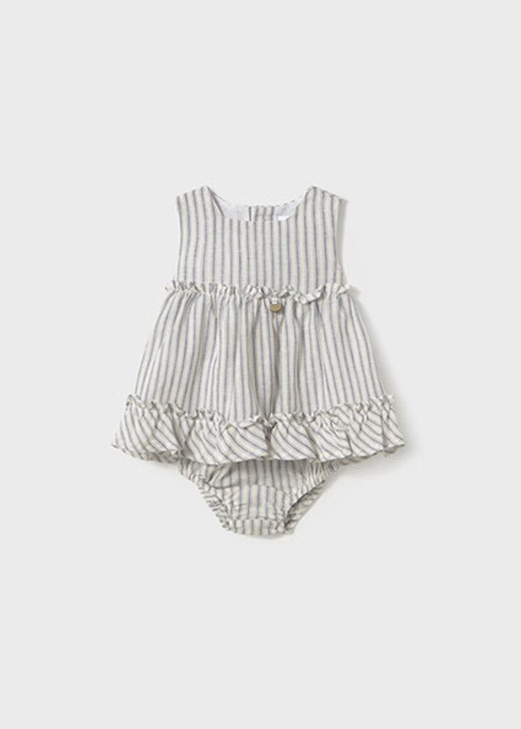 Mayoral 1844 Dress 011 Natural