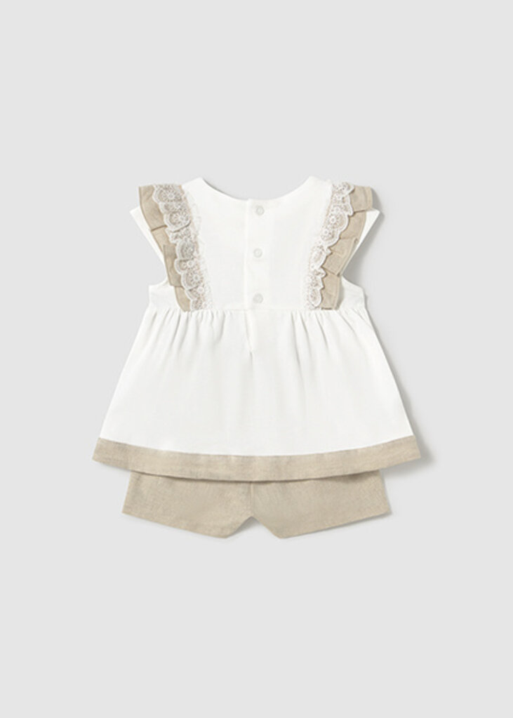 Mayoral 1236 Short set 010 linen