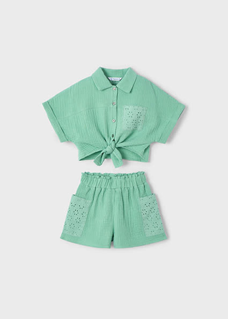 Mayoral 3210 Short set 082 mint