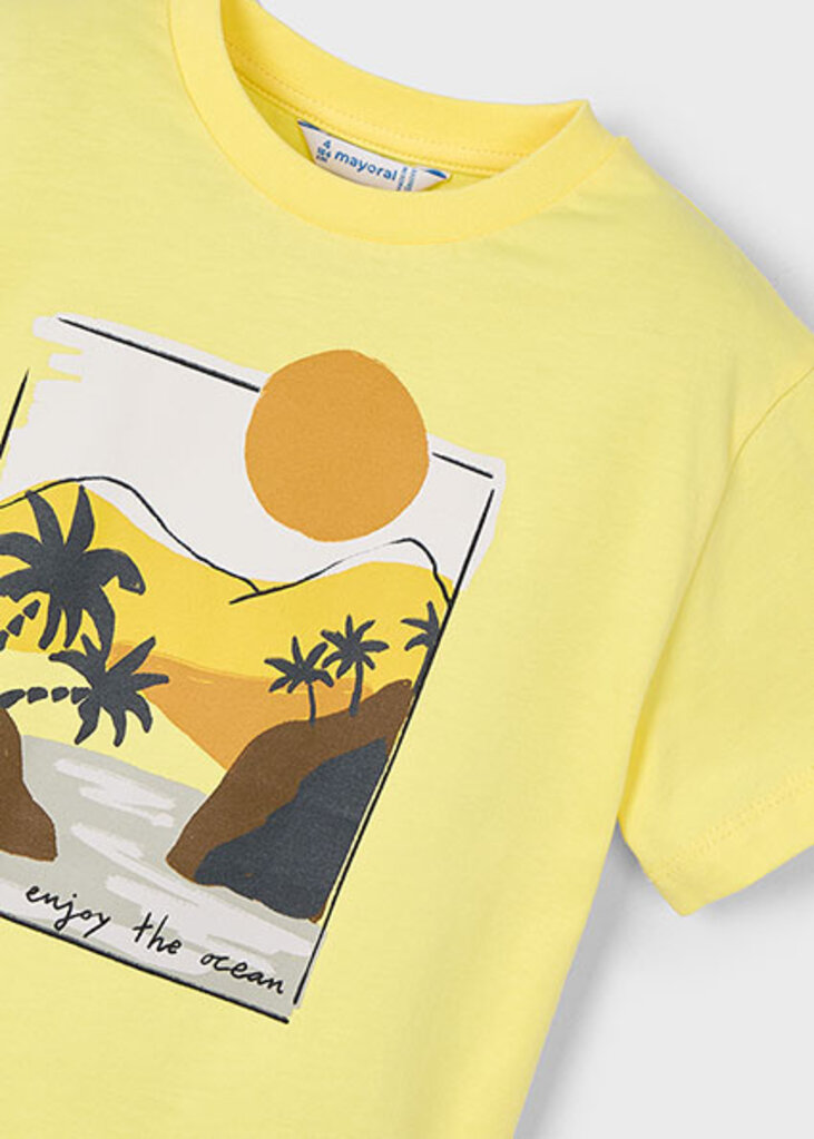 Mayoral 3034 S/s T-shirt 034 Yellow