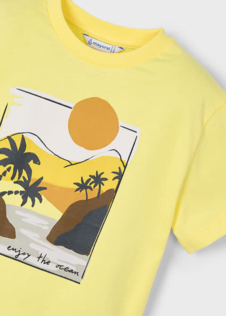 Mayoral 3034 S/s T-shirt 034 Yellow