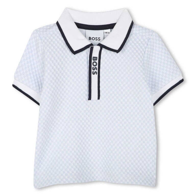 BOSS J52212 Ens. Polo+short Wit