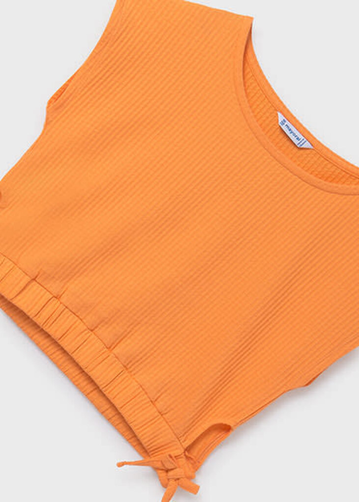 Mayoral 6029 S/s shirt 093 Pumpkin