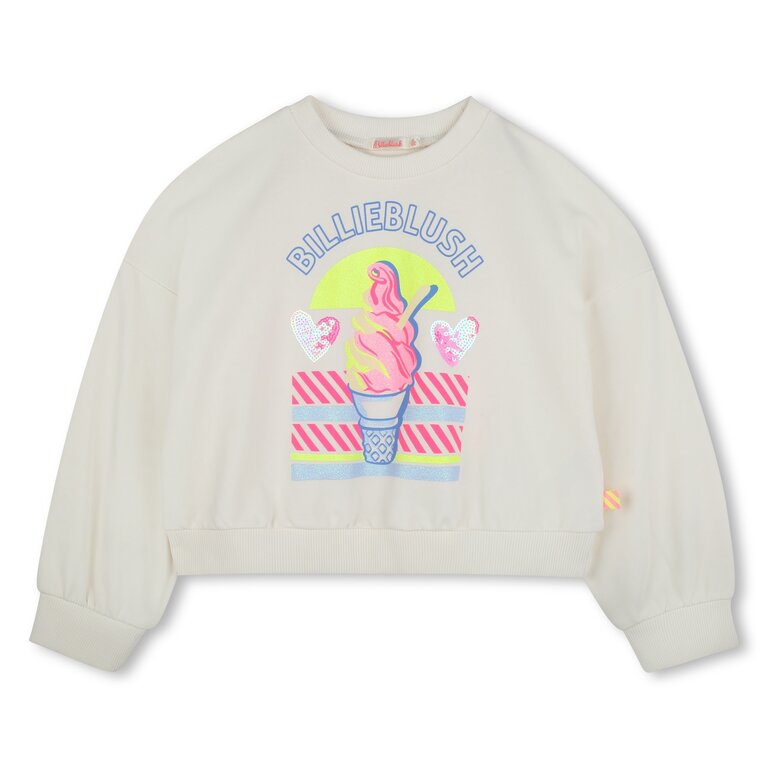 Billieblush U20882 sweater ivoor