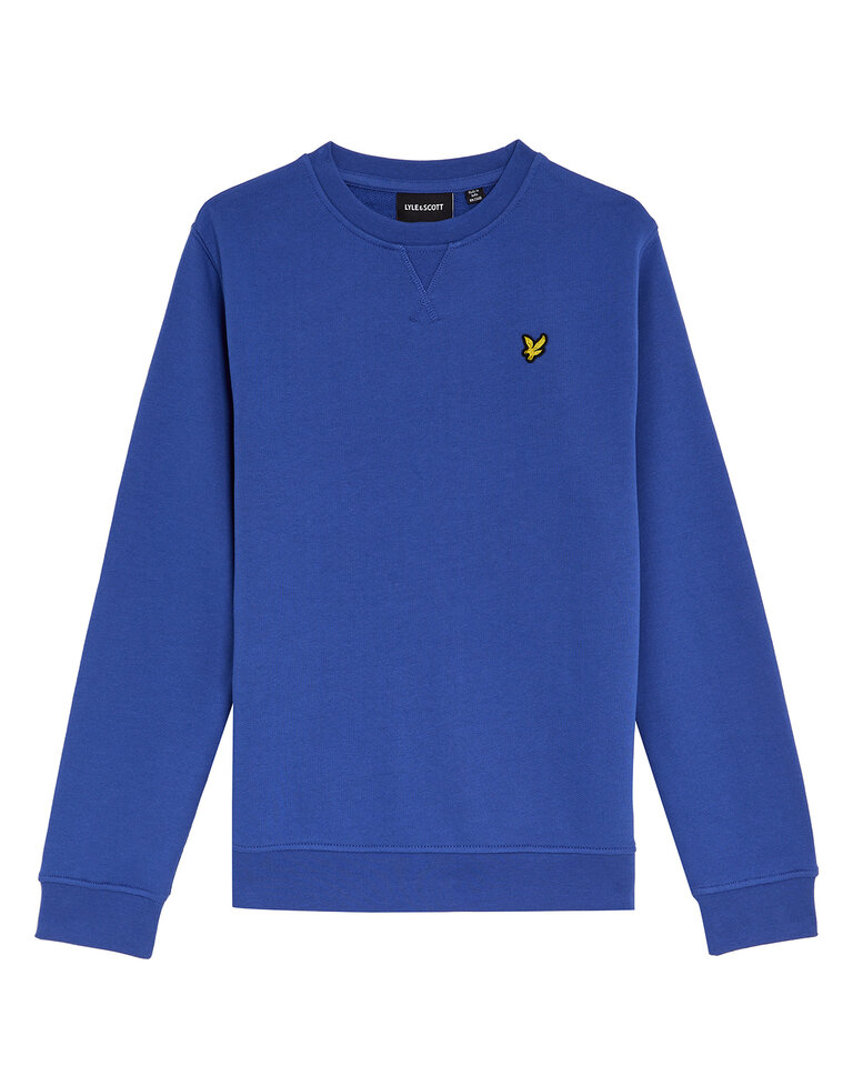Lyle & Scott MLB2000V Crew neck sweatshirt X578 Now blue