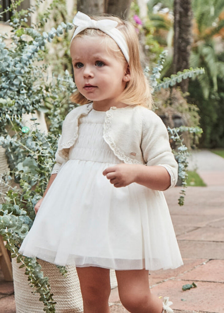 Mayoral 1902 Dress 019 natural