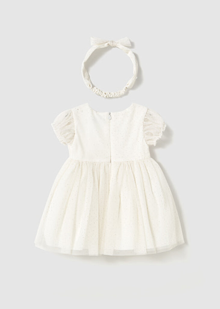 Mayoral 1902 Dress 019 natural