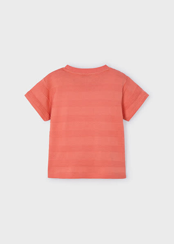 Mayoral 3028 S/s T-shirt 087 dark peach