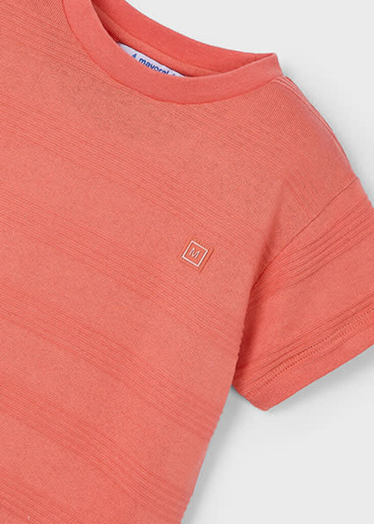 Mayoral 3028 S/s T-shirt 087 dark peach
