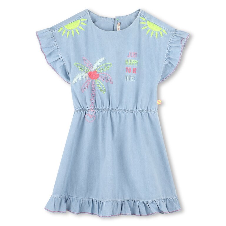 Billieblush U21024 Spijkerjurk bleach