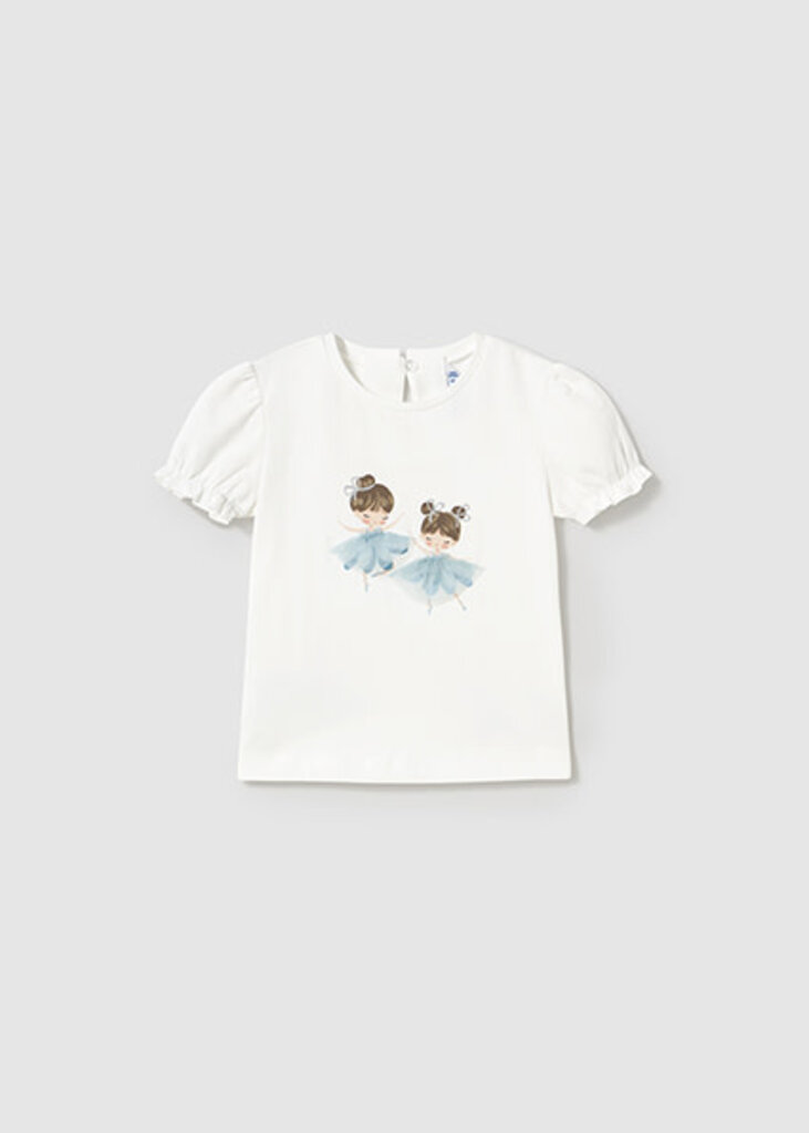 Mayoral 1041 S/s t-shirt 046 natur-sky