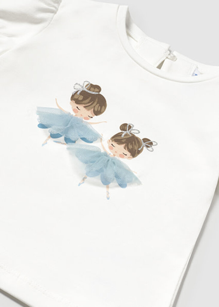 Mayoral 1041 S/s t-shirt 046 natur-sky