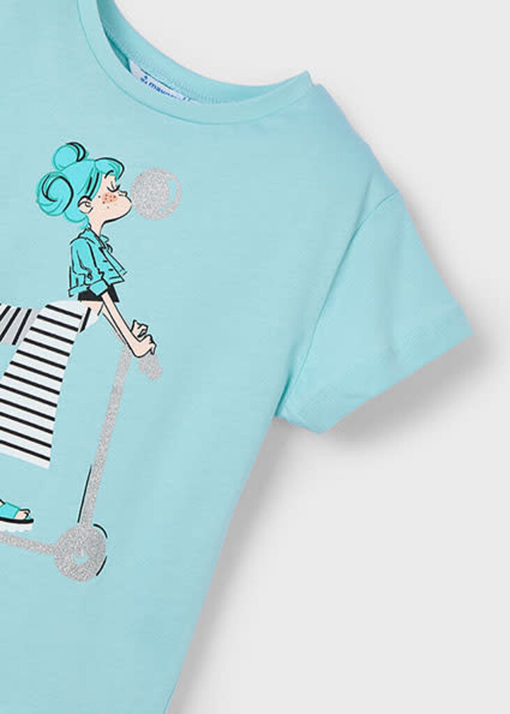 Mayoral 3014 S/s t-shirt 031 anise